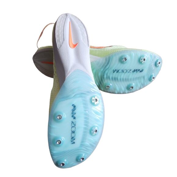 Nike Air Zoom Victory Barely Volt Track Spikes Orange Men's Size 15 NWOT/B - Picture 4 of 5